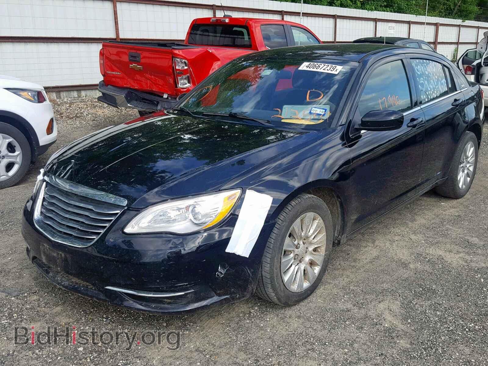 2014 CHRYSLER 200 - VIN: 1C3CCBAB7EN212554 - Фото 2
