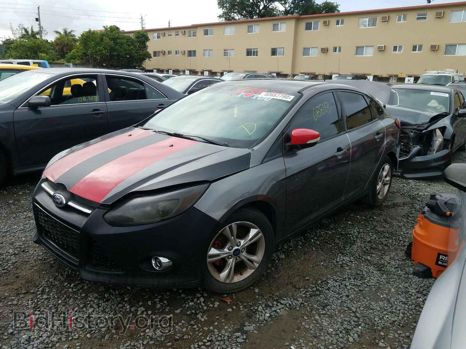 2014 FORD FOCUS - VIN: 1FADP3F22EL103245 - Фото 2