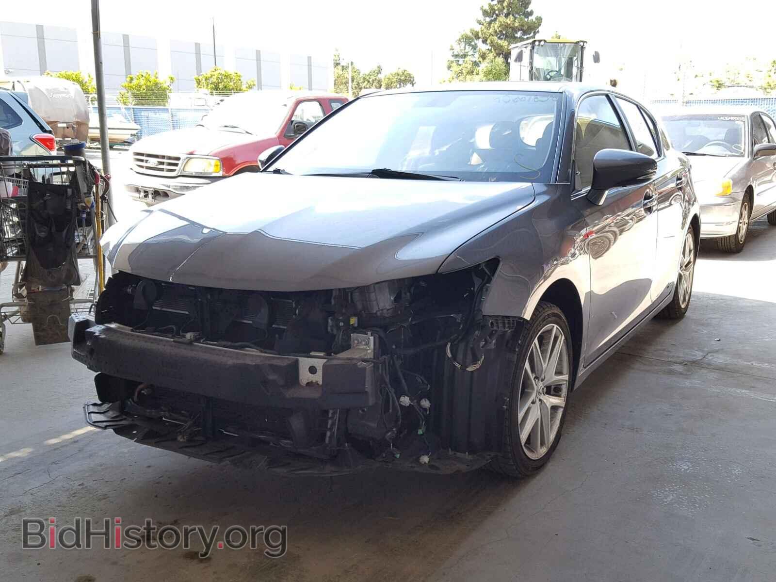 2014 LEXUS CT 200 - VIN: JTHKD5BH9E2201810 - Фото 2