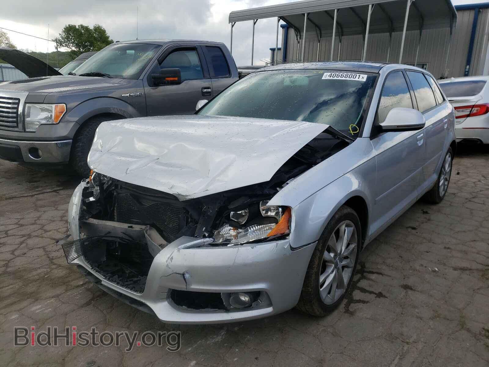2012 AUDI A3 - VIN: WAUBEAFMXCA162787 - Фото 2