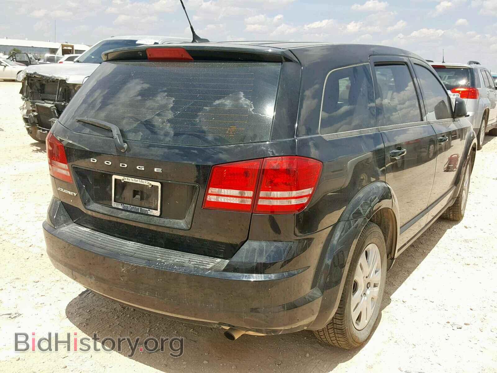 2014 DODGE JOURNEY SE - VIN: 3C4PDCABXET166301 - Фото 4