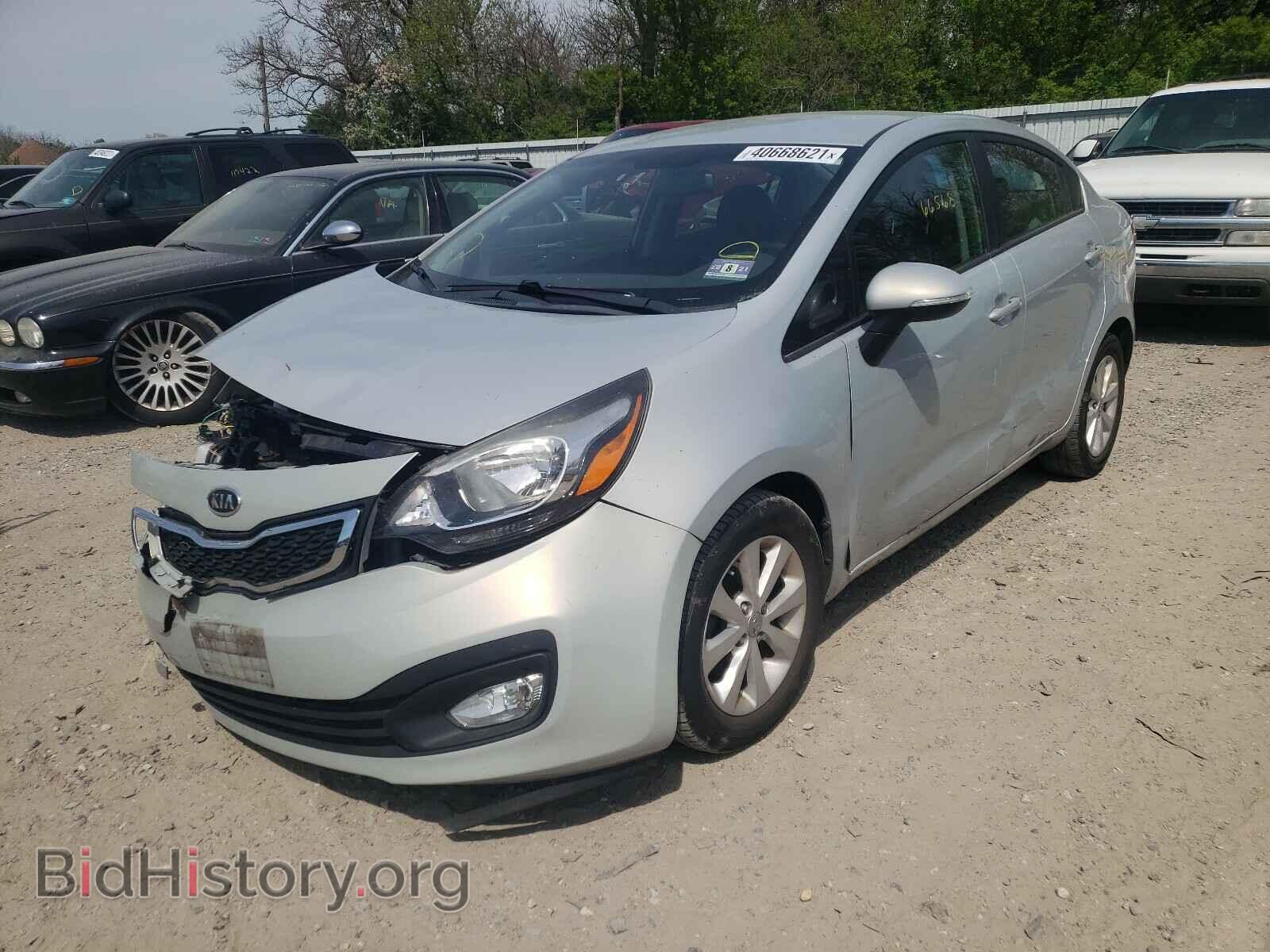 2013 KIA RIO - VIN: KNADN4A31D6114320 - Фото 2