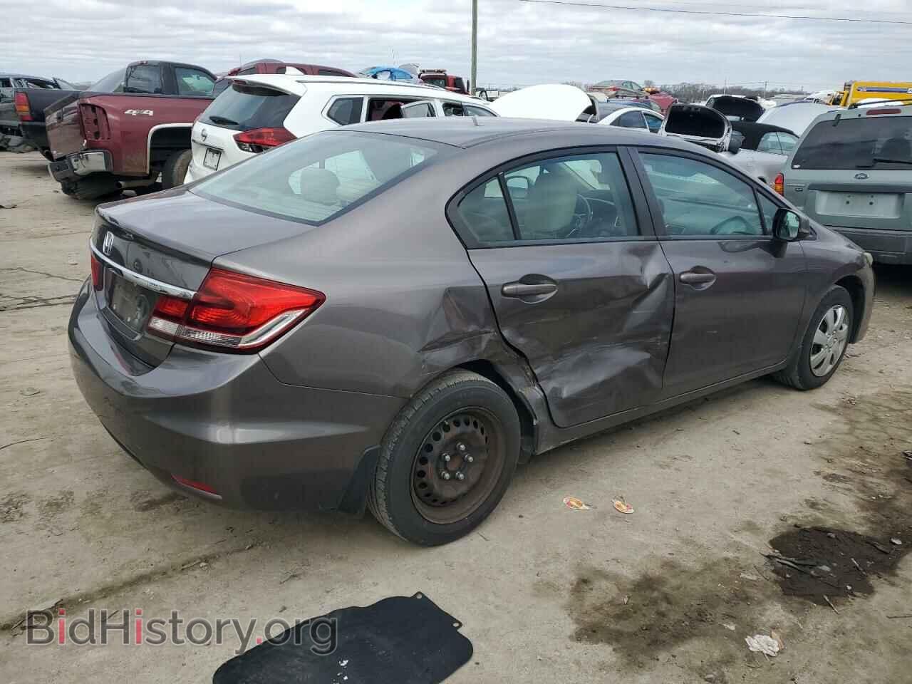 2013 HONDA CIVIC - VIN: 19XFB2F58DE036003 - Фото 3