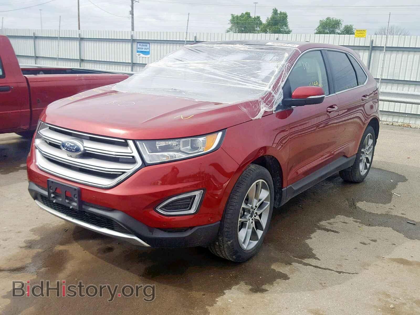 2017 FORD EDGE TITAN - VIN: 2FMPK4K86HBB25898 - Фото 2