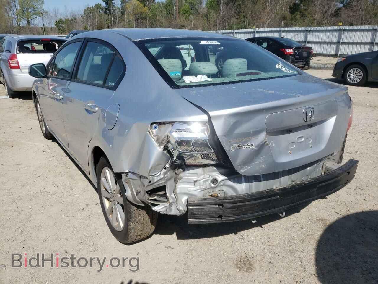 2012 HONDA CIVIC - VIN: 2HGFB2F83CH603636 - Фото 3