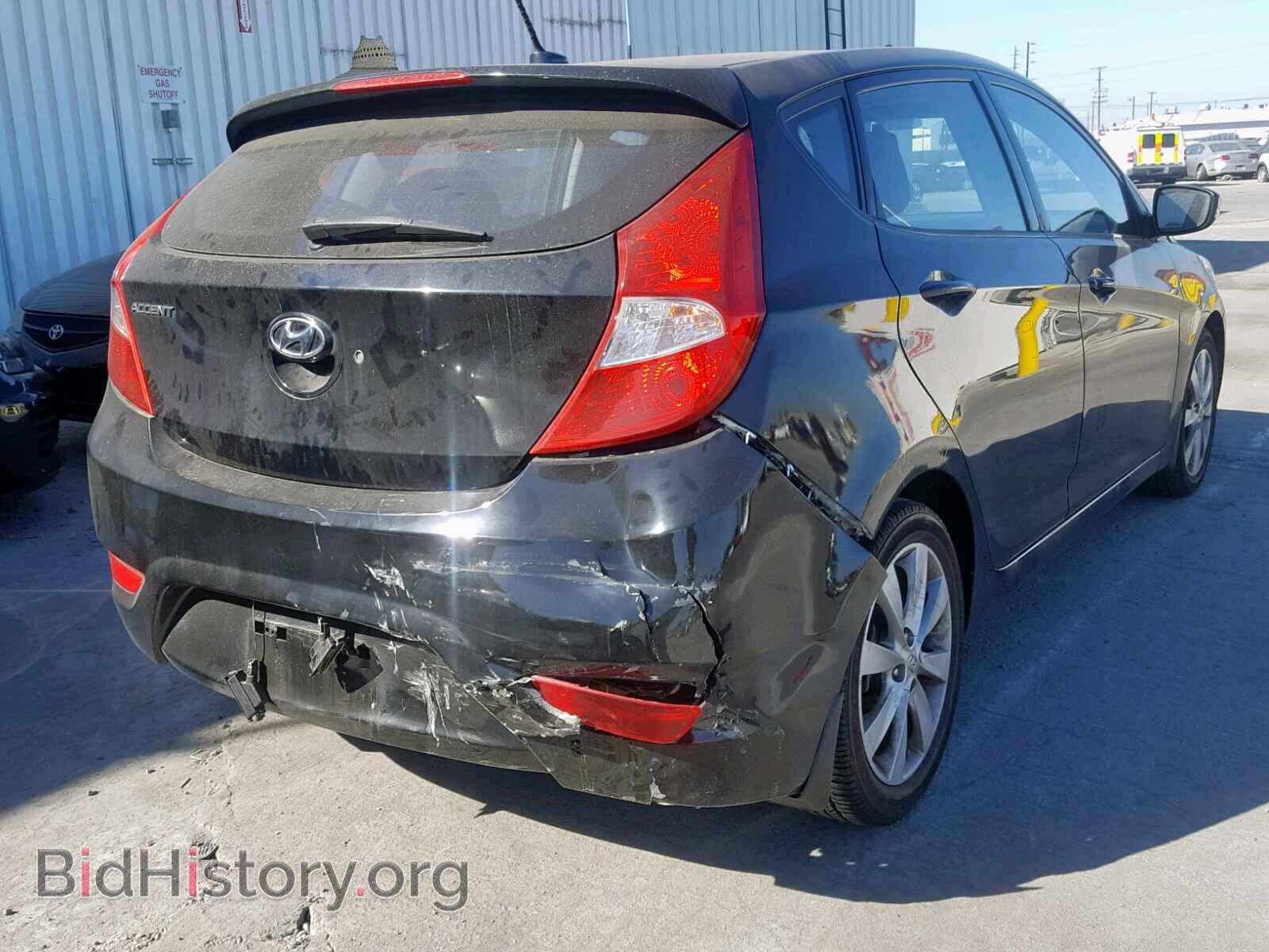 2014 HYUNDAI ACCENT - VIN: KMHCU5AEXEU174727 - Фото 4
