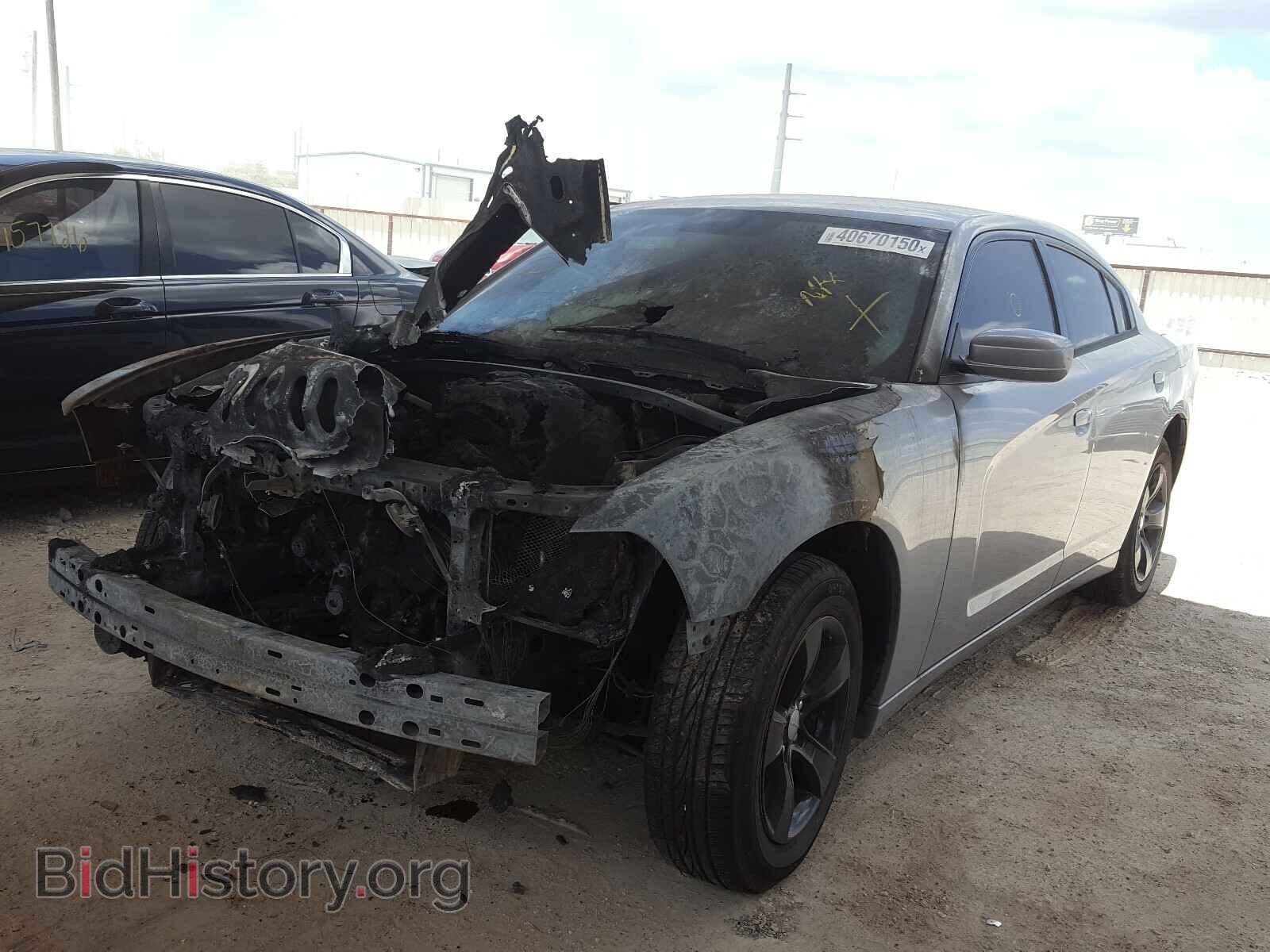 2014 DODGE CHARGER - VIN: 2C3CDXBG0EH265576 - Фото 2