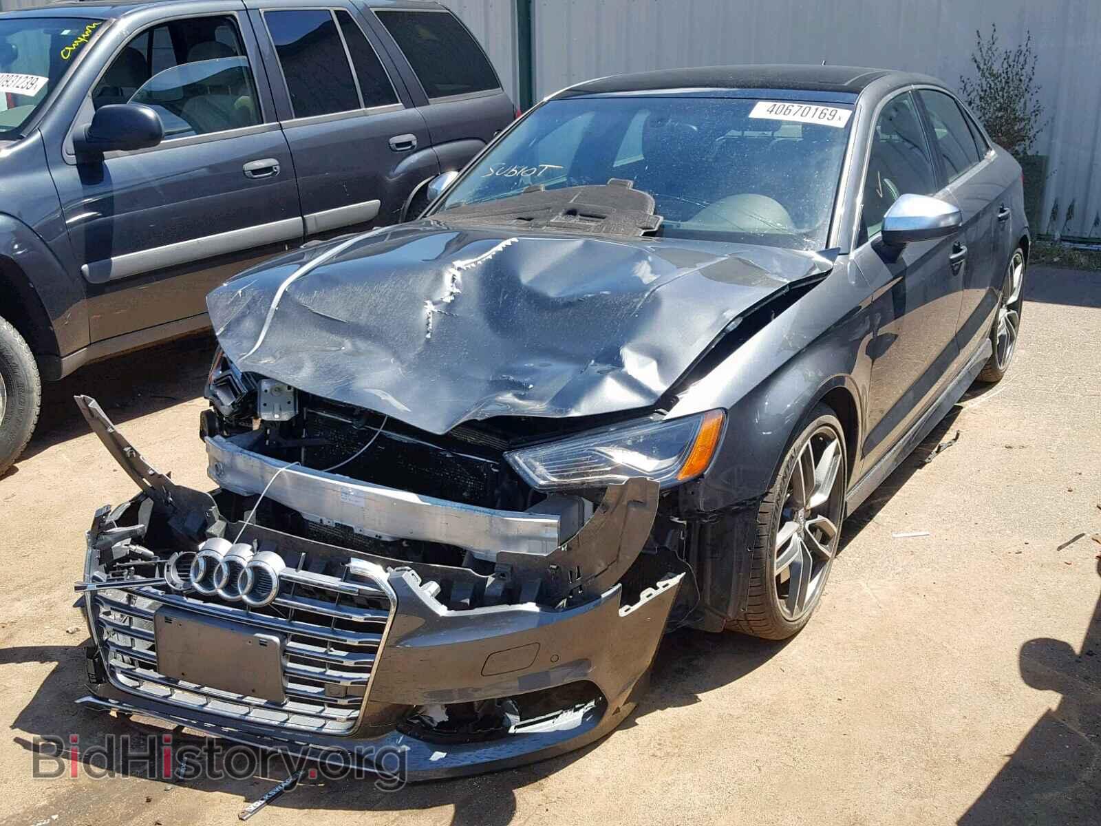 2015 AUDI S3 - VIN: WAUBFGFF6F1058397 - Фото 2