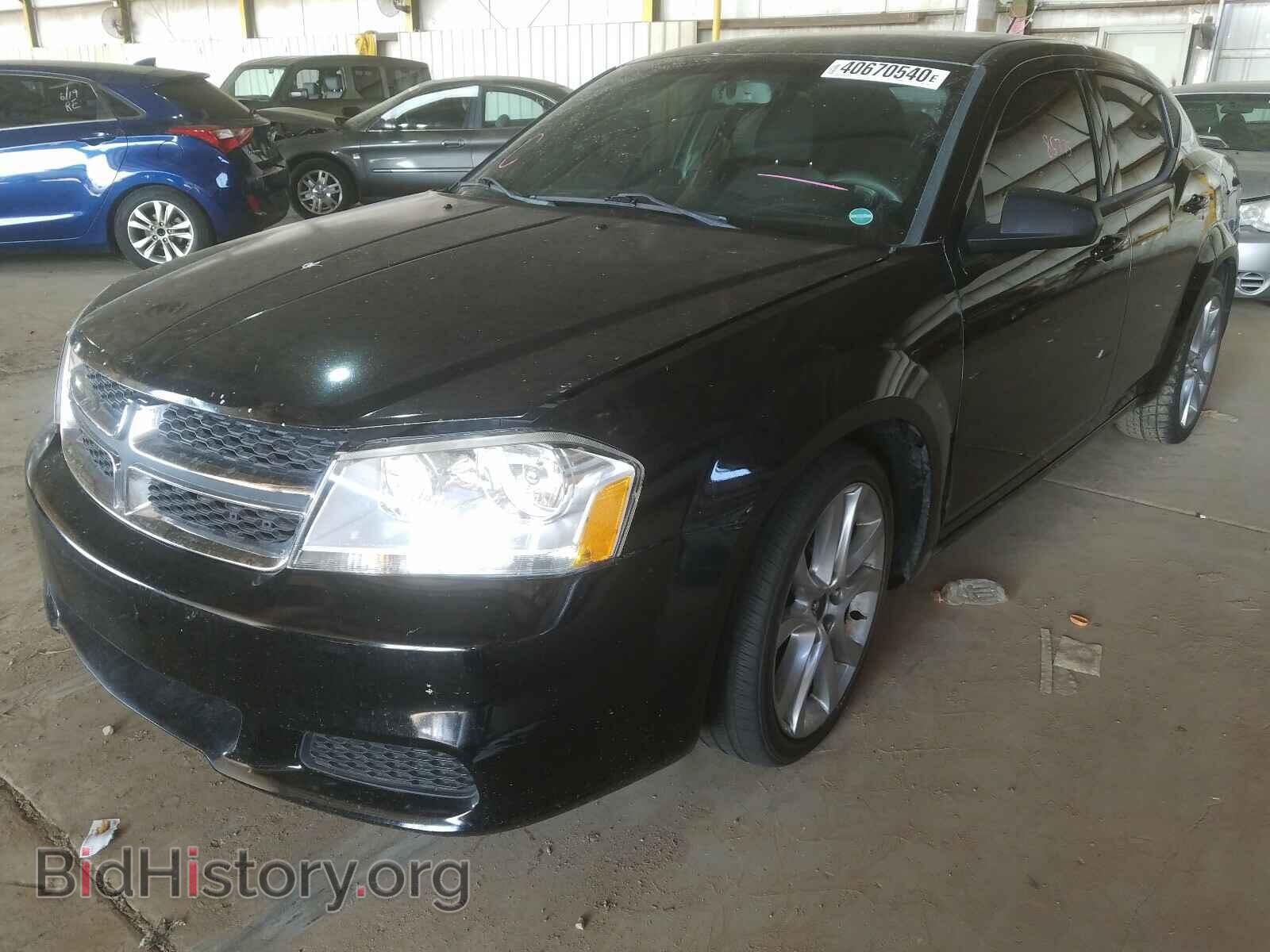 2013 DODGE AVENGER - VIN: 1C3CDZABXDN754431 - Фото 2