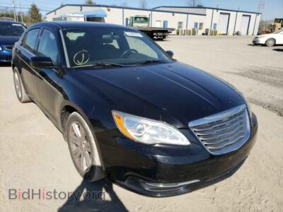 2013 Chrysler 200 200 Tourin, черный — VIN 1C3CCBBB3DN743358, Copart