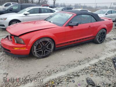 2007 Ford ALL MODELS, красный — VIN 1ZVFT84N275197950, Copart