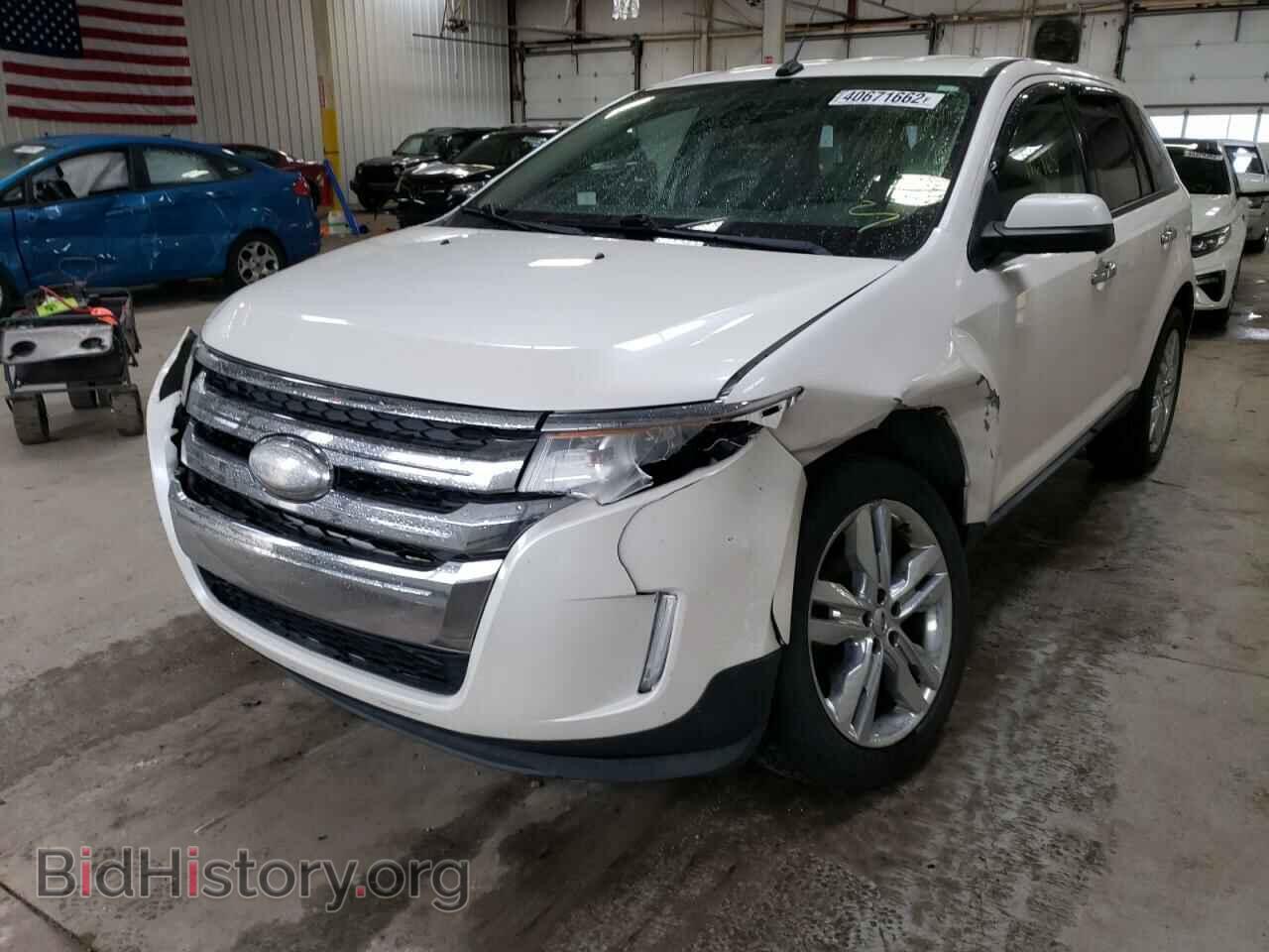 2011 FORD EDGE - VIN: 2FMDK4JC1BBB43855 - Фото 2