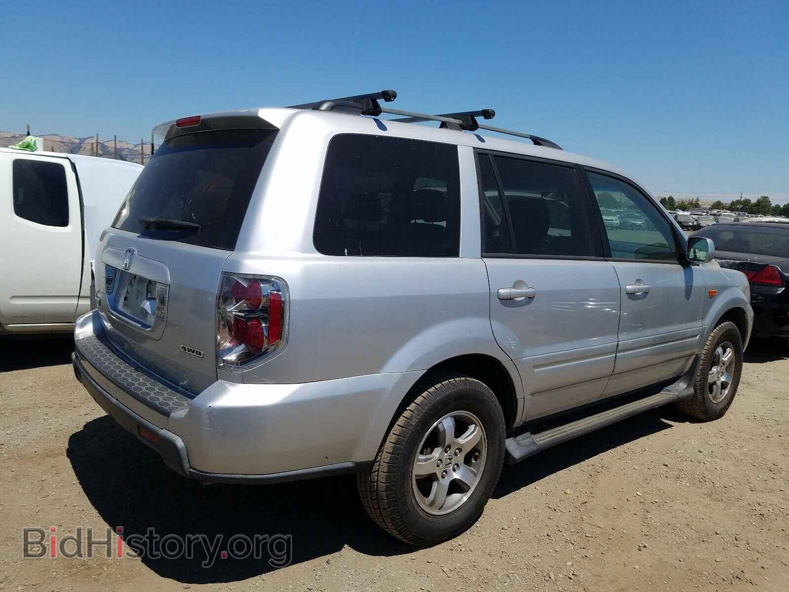 2006 HONDA PILOT - VIN: 2HKYF18716H553079 - Фото 4