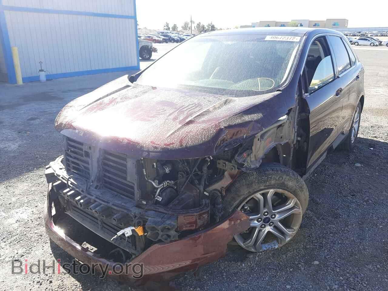 2017 FORD EDGE - VIN: 2FMPK4K92HBB79899 - Фото 2