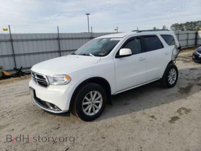 2019 Dodge DURANGO Durango SX, белый — VIN 1C4RDJAG7KC848018, Copart