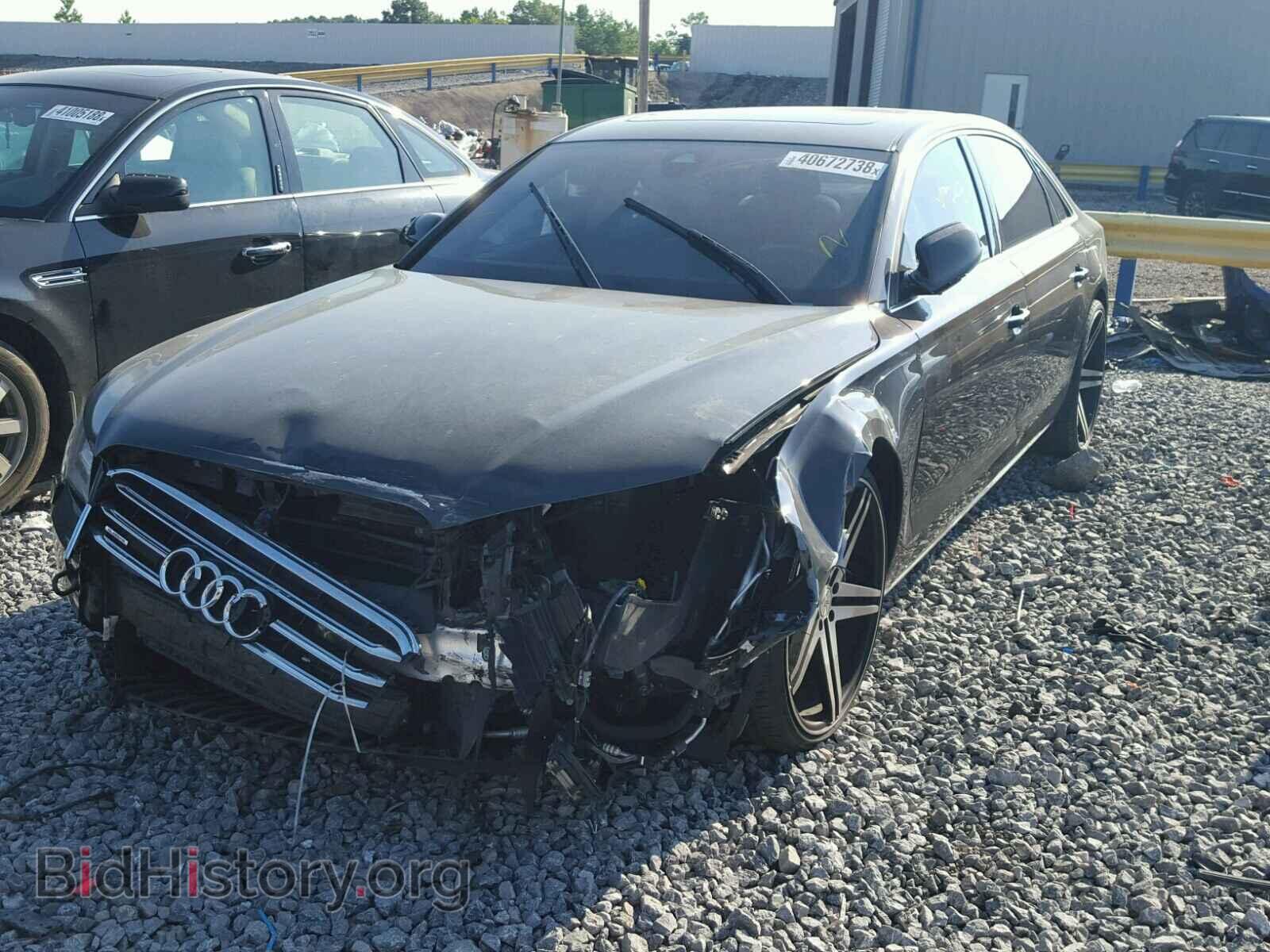 2012 AUDI A8 - VIN: WAURVAFD4CN019454 - Фото 2
