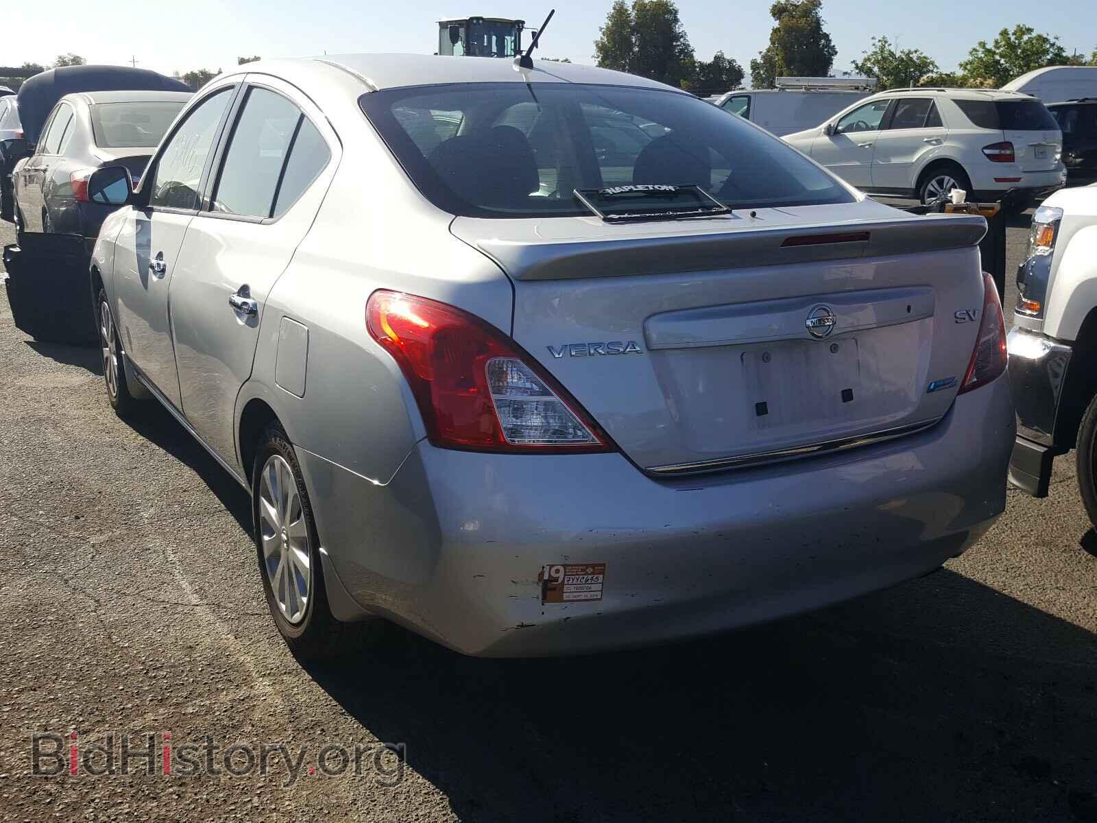 2014 NISSAN VERSA - VIN: 3N1CN7AP1EL826677 - Фото 3