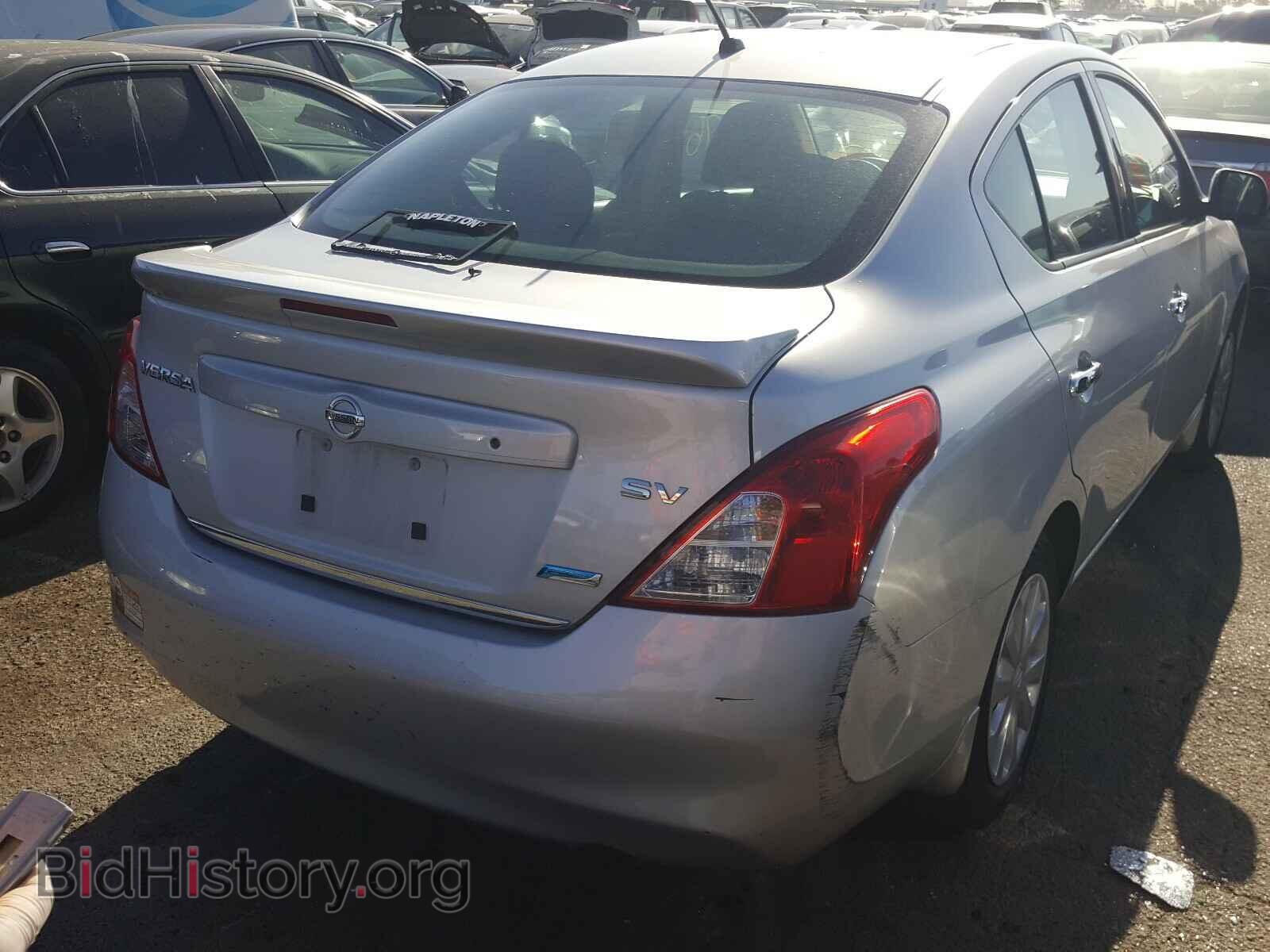 2014 NISSAN VERSA - VIN: 3N1CN7AP1EL826677 - Фото 4
