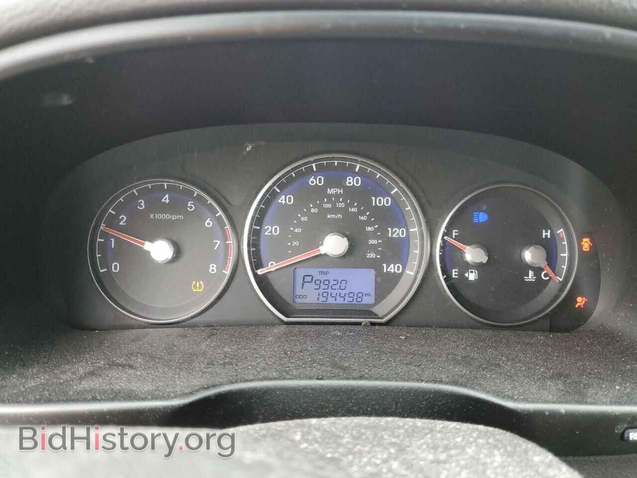 2010 HYUNDAI SANTA FE - VIN: 5NMSG3AB0AH386913 - Фото 9