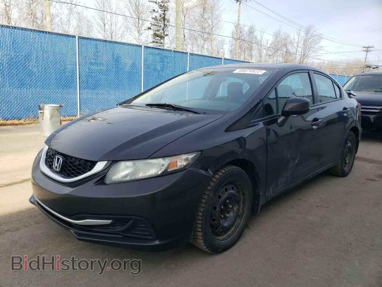 2013 HONDA CIVIC - VIN: 2HGFB2E5XDH018982 - Фото 2
