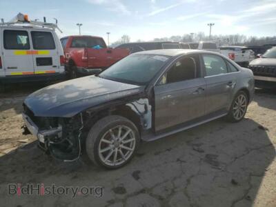 2015 Audi A4 Premium Plus, серый — VIN WAUFFAFLXFA074803, Copart