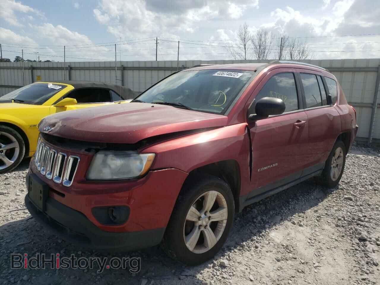 2012 JEEP COMPASS - VIN: 1C4NJCBB3CD526106 - Фото 2