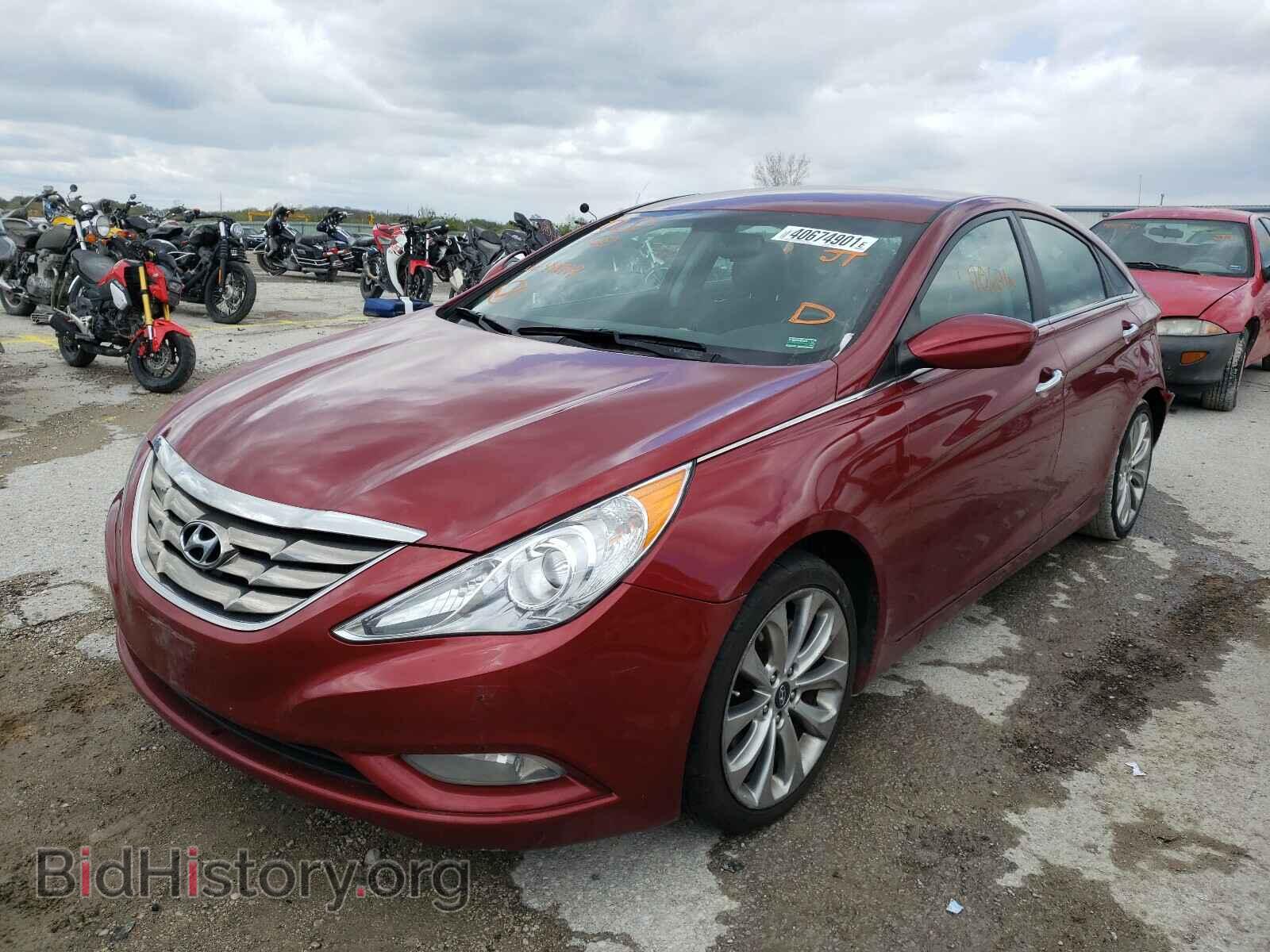 2012 HYUNDAI SONATA - VIN: 5NPEC4AB2CH448719 - Фото 2