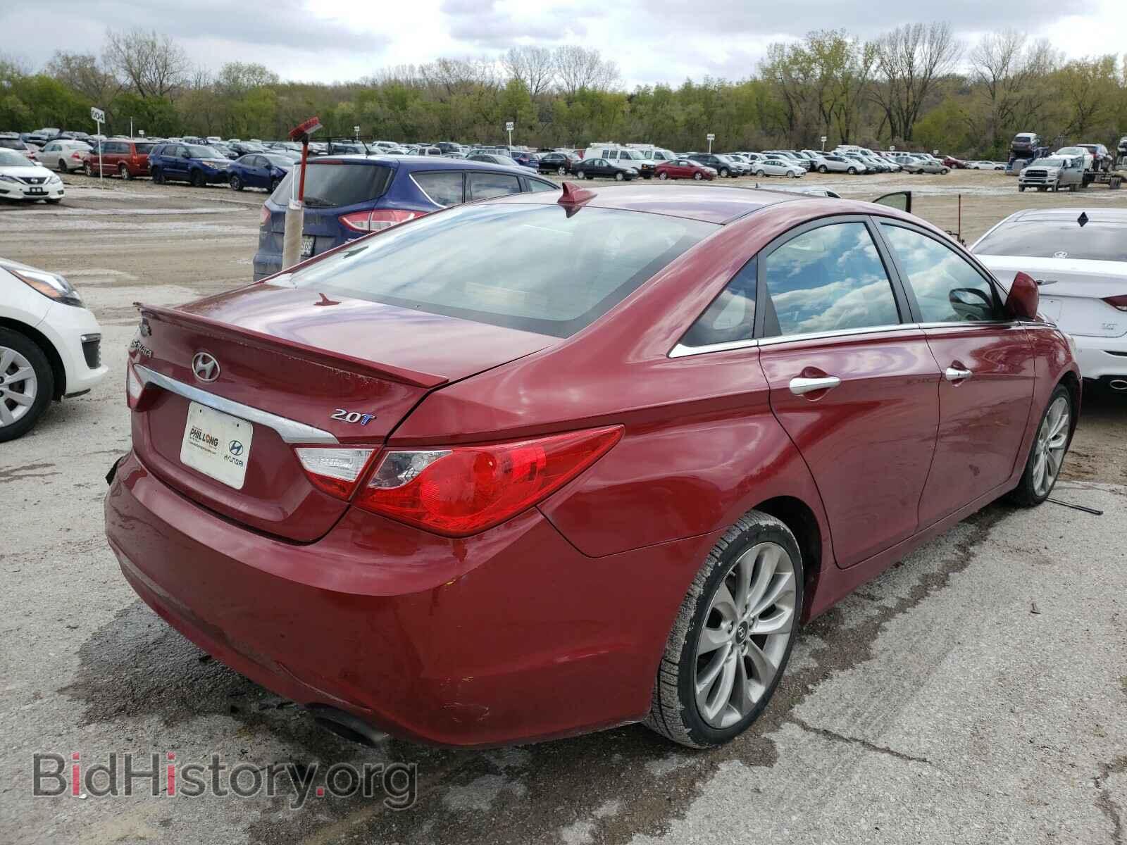2012 HYUNDAI SONATA - VIN: 5NPEC4AB2CH448719 - Фото 4