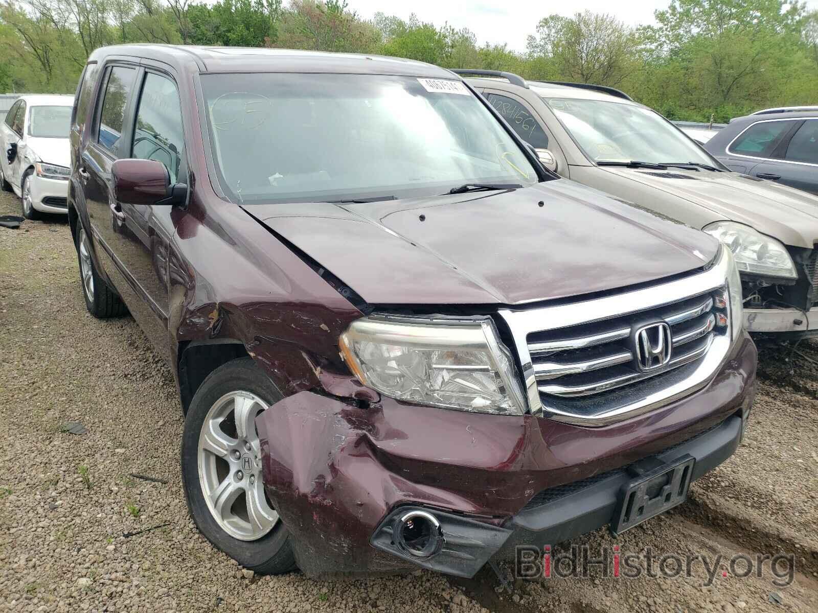 Photo 5FNYF4H61EB057446 - HONDA PILOT 2014