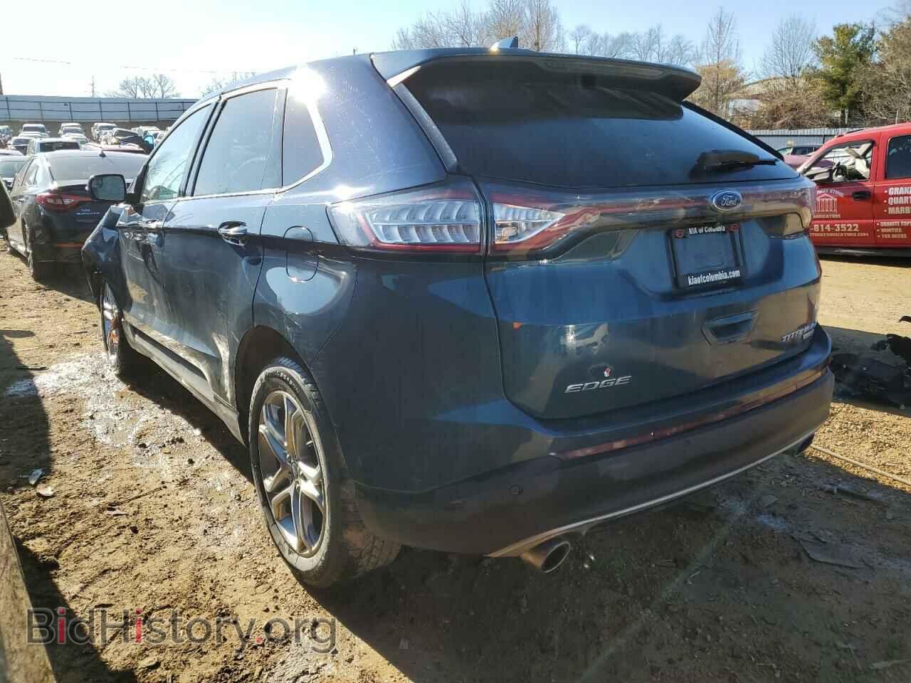 2016 FORD EDGE - VIN: 2FMPK4K92GBB42804 - Фото 2
