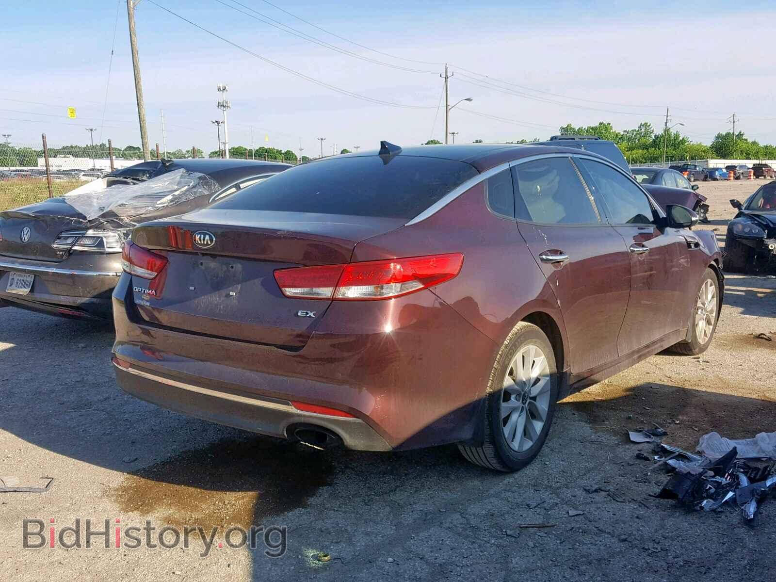 2016 KIA OPTIMA EX - VIN: 5XXGU4L31GG092969 - Фото 4