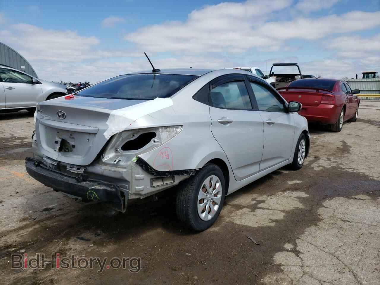 2015 HYUNDAI ACCENT - VIN: KMHCT4AE1FU793537 - Фото 4