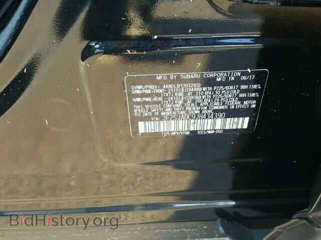 2018 SUBARU FORESTER - VIN: JF2SJADC9JH434390 - Фото 10