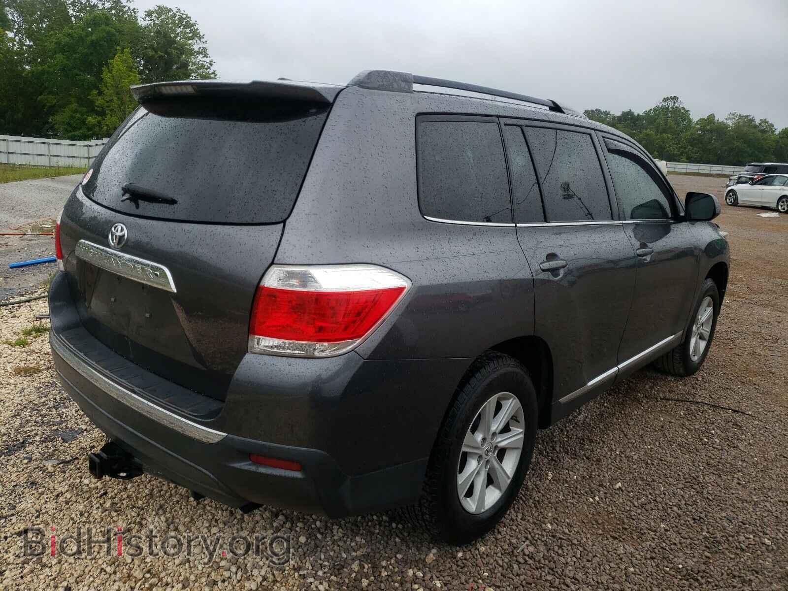 2012 TOYOTA HIGHLANDER - VIN: 5TDZK3EH2CS086057 - Фото 4