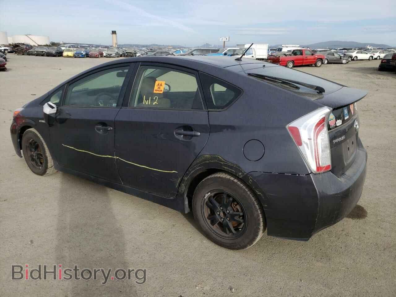 2014 TOYOTA PRIUS - VIN: JTDKN3DU9E0362392 - Фото 2