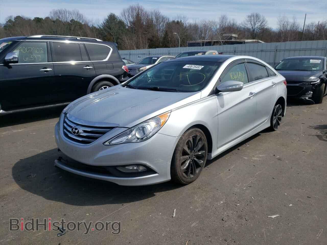 2014 HYUNDAI SONATA - VIN: 5NPEC4AB0EH853660 - Фото 2