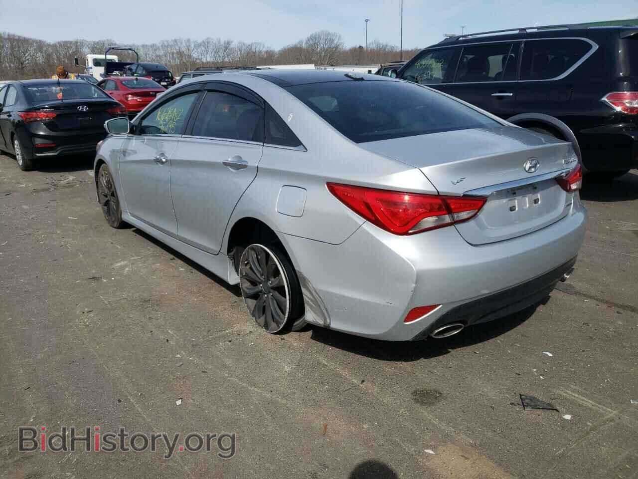 2014 HYUNDAI SONATA - VIN: 5NPEC4AB0EH853660 - Фото 3