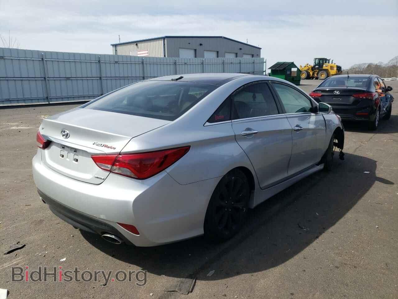 2014 HYUNDAI SONATA - VIN: 5NPEC4AB0EH853660 - Фото 4