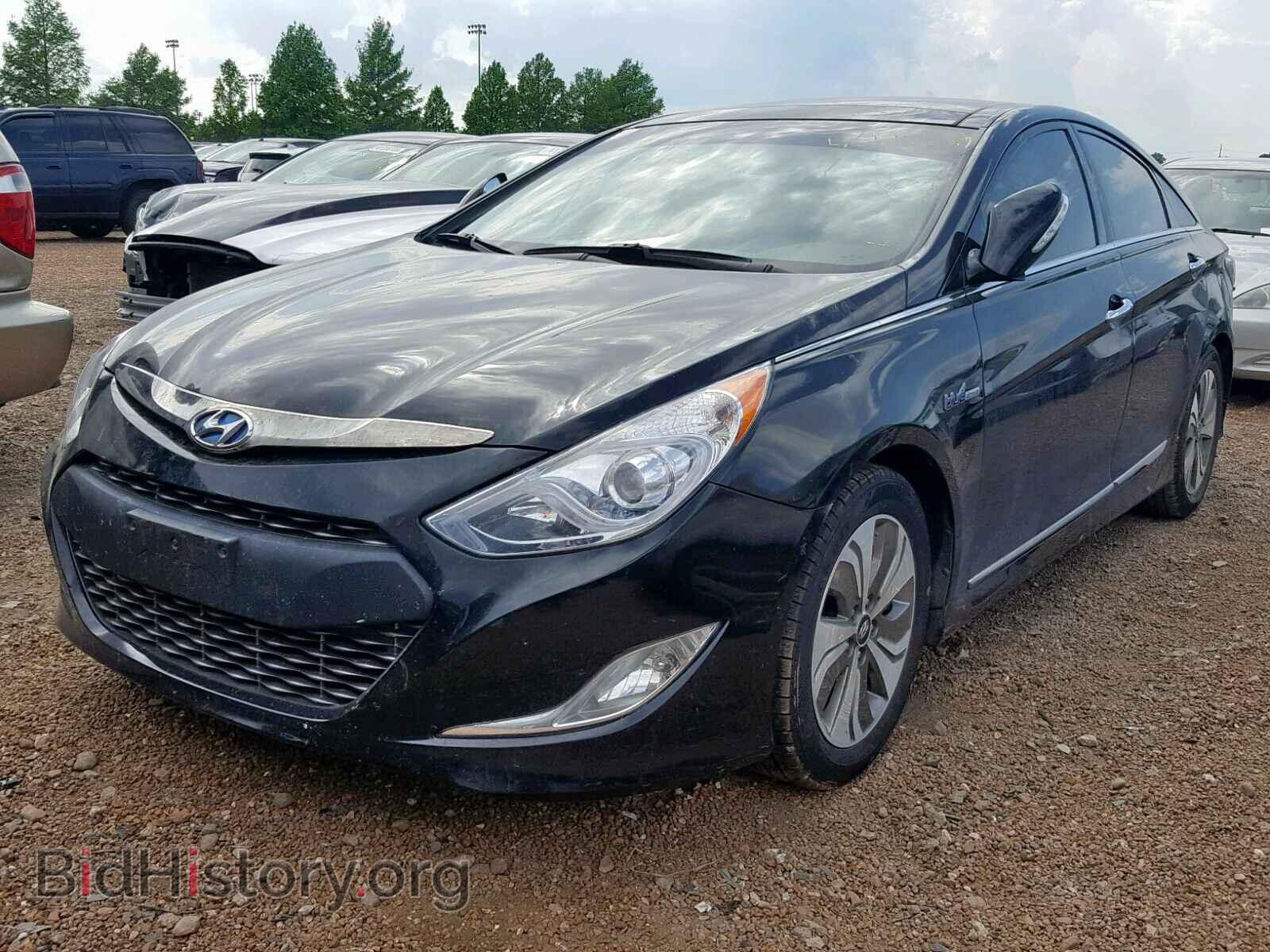 2014 HYUNDAI SONATA - VIN: KMHEC4A46EA109050 - Фото 2