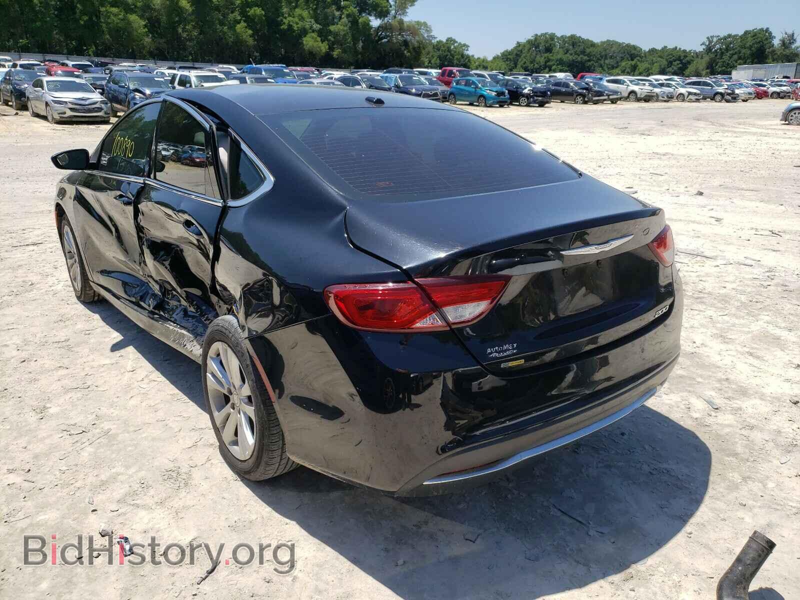 2016 CHRYSLER 200 - VIN: 1C3CCCAB5GN106127 - Фото 3