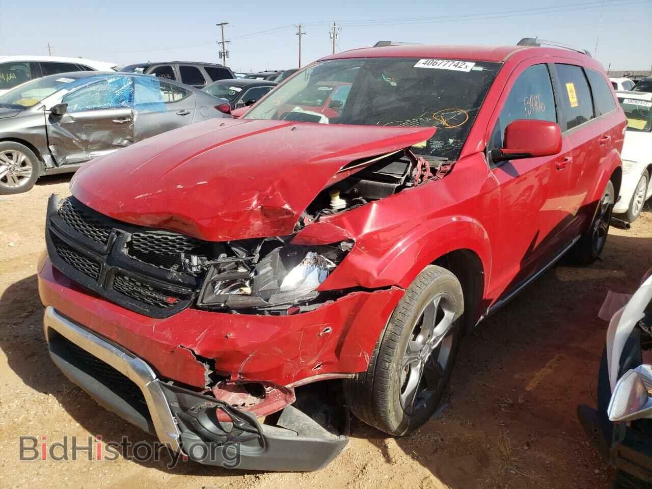 2017 DODGE JOURNEY - VIN: 3C4PDCGG4HT542854 - Фото 2