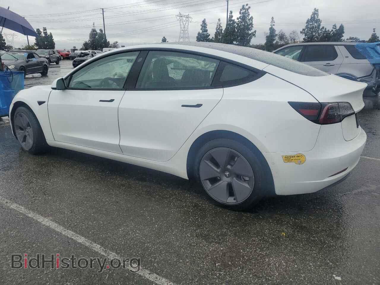 2022 TESLA MODEL 3 - VIN: 5YJ3E1EA6NF376751 - Фото 2