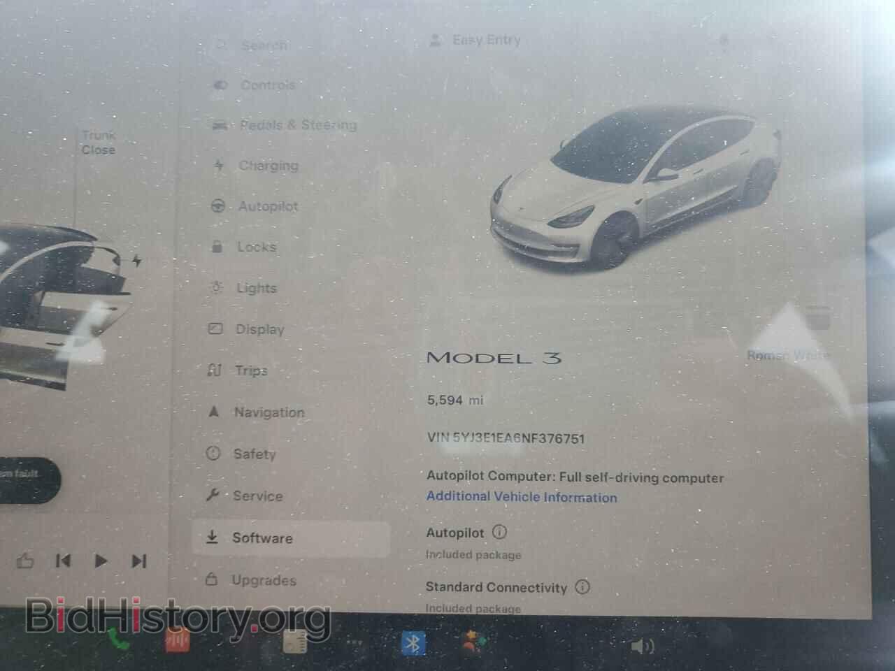 2022 TESLA MODEL 3 - VIN: 5YJ3E1EA6NF376751 - Фото 9