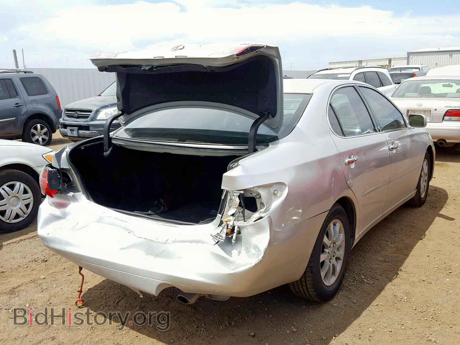 2002 LEXUS ES300 - VIN: JTHBF30G925000587 - Фото 4