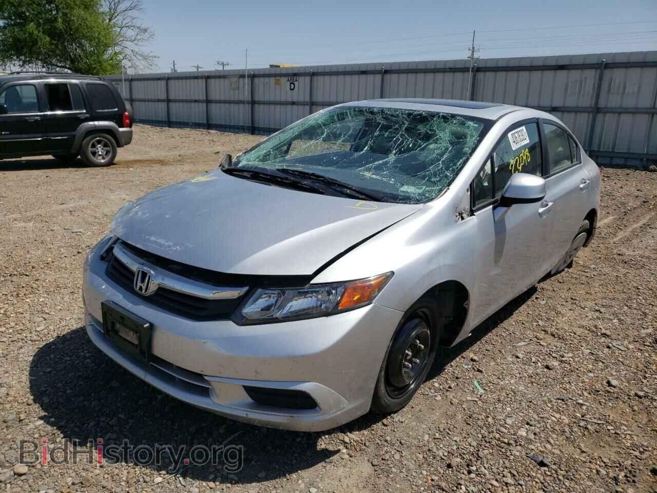 2012 HONDA CIVIC - VIN: 2HGFB2F8XCH612432 - Фото 2