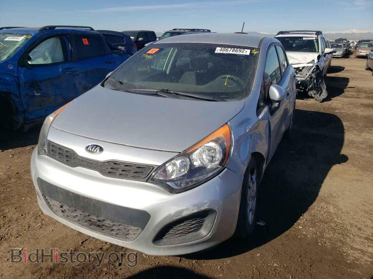 2014 KIA RIO - VIN: KNADM5A31E6415888 - Фото 2