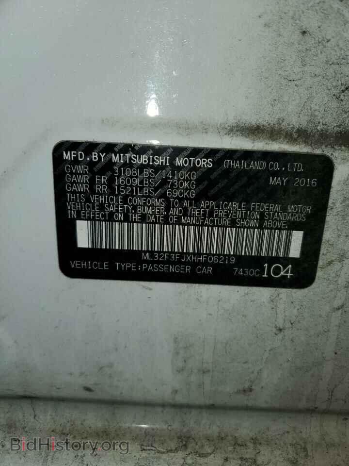 2017 MITSUBISHI MIRAGE - VIN: ML32F3FJXHHF06219 - Фото 12