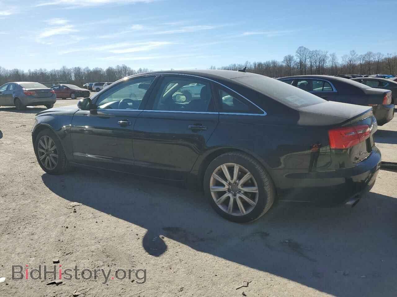 2013 AUDI A6 - VIN: WAUGFAFC1DN121971 - Фото 2