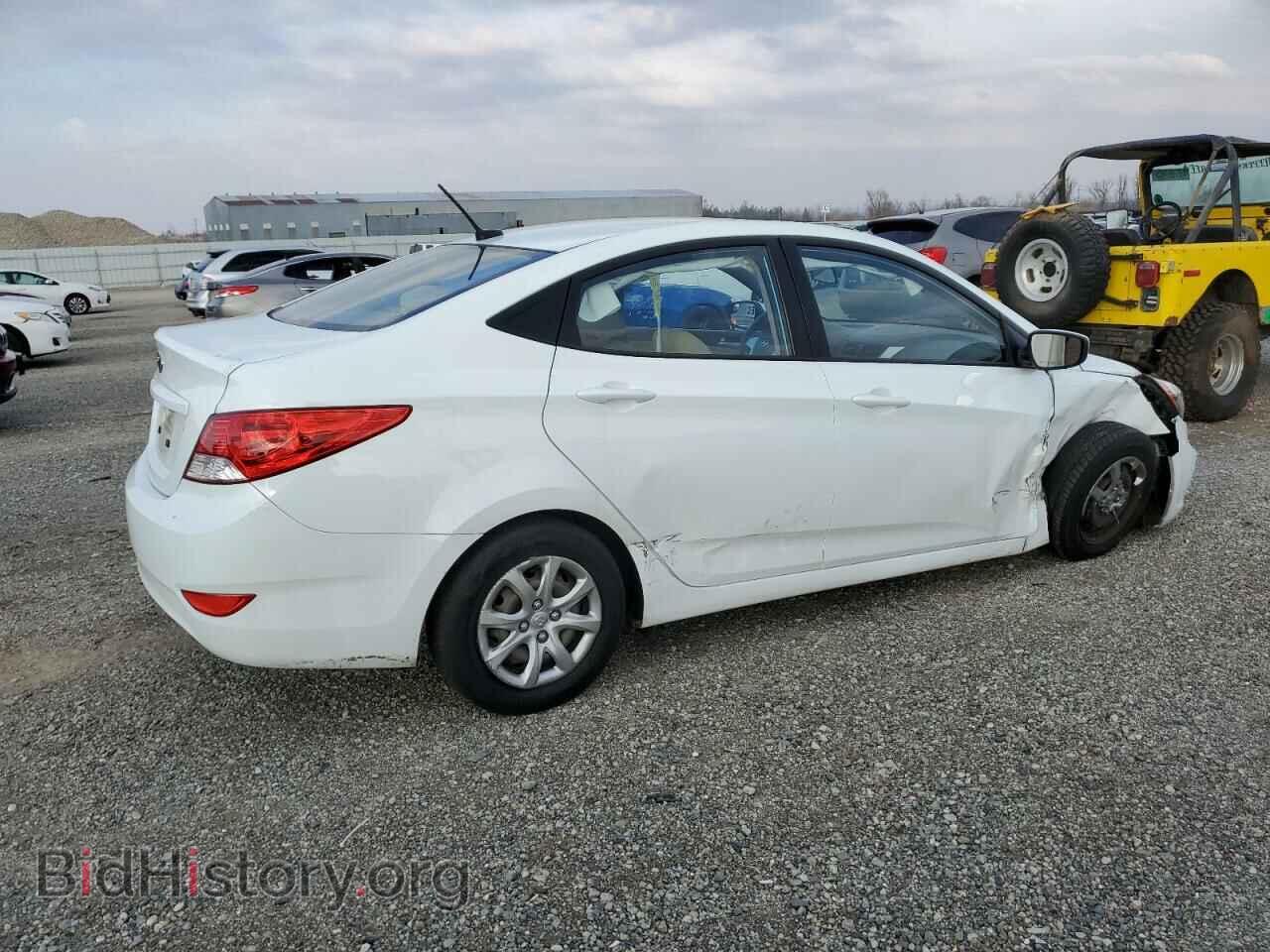 2014 HYUNDAI ACCENT - VIN: KMHCT4AE7EU742400 - Фото 3