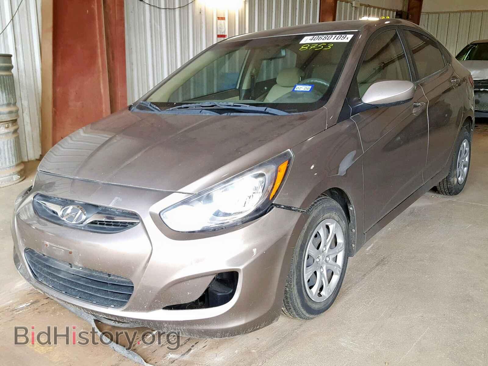 2014 HYUNDAI ACCENT - VIN: KMHCT4AE2EU638753 - Фото 2